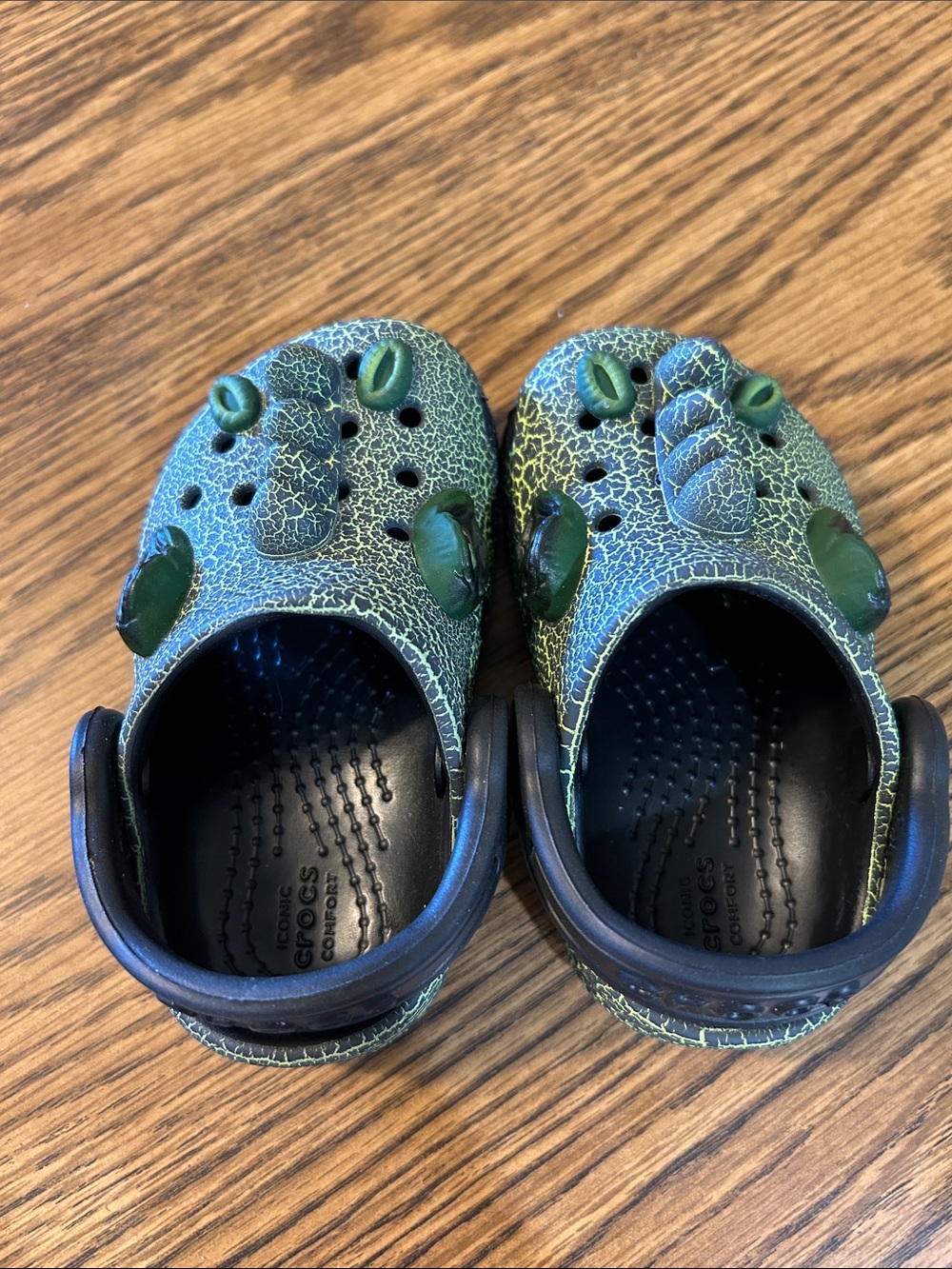 CROCS Toddler Crocs Classic IAM Scary Dino Clogs